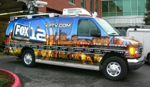 Fox News Van